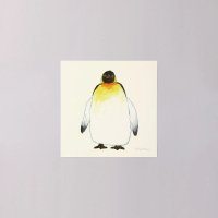 a good view | ペンギン (ivory) | 20x20cm 北欧  アートポスター の商品画像