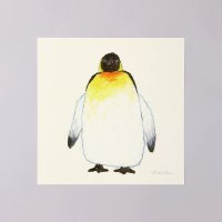 a good view | ペンギン (ivory) | 30x30cm 北欧  アートポスター の商品画像