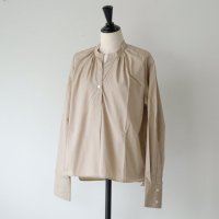 amne () | PIMA skipper blouse (beige) | size 2 ȥåץ ֥饦 ץξʲ