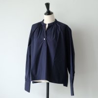 amne () | PIMA skipper blouse (navy) | size 2 ȥåץ ֥饦 ץξʲ