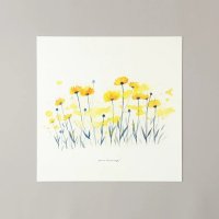 a good view | コレオプシス (yellow) | 30x30cm 北欧  アートポスター の商品画像