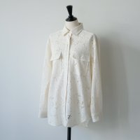 Odour () | Russell Lace shirt (off white) |  ȥåץ ̵  ޯξʲ
