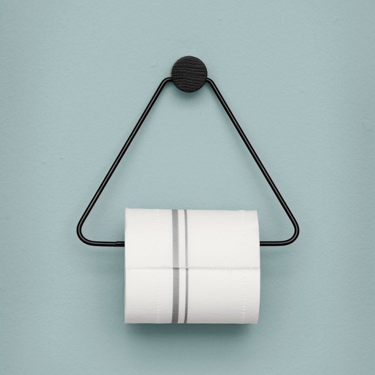 ferm LIVING (ファームリビング) | Toilet Paper Holder (black) | トイレットペーパーホルダー 北欧  インテリア 日本正規代理店品