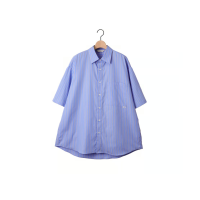 amne () | PIMA STRIPE half sleeve shirts (blue) | size 1 ȥåץ  ξʲ