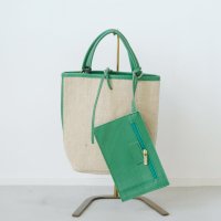 MARLON FIRENZE (ޡեĥ) | 2way Mini Tote Bag With Pouch jute (green) | ȡȥХå Хå 2way ޯξʲ