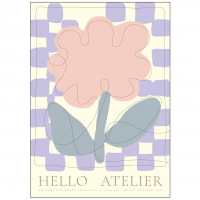 Hello Atelier | Fleur | 30x40cm ȥץ/ȥݥ ̲ ǥޡ ξʲ