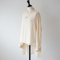 MANON (ޥΥ) | GEORGETTE OVER BLOUSE (ivory) | ȥåץ  ץ ޯξʲ