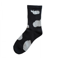 Homie (ۥߡ) | ACRYLIC WOOL CAT SOCKS (black / heather brown / heather gray / wine) | å ץ ޯξʲ