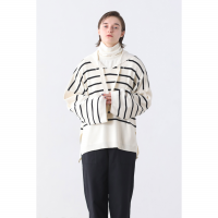 KELEN () | SAILOR COLLAR WIDE KNIT TOPS 