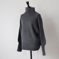 MANON (ޥΥ) | RAGLAN SLEEVE HIGH NECK BALOON KNIT (gray) | ȥåץ  ˥å ޯξʲ