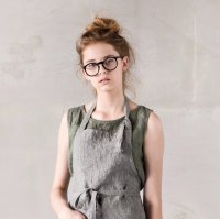 ڼȯ/Ǽ2not PERFECT LINEN | WASHED TRADITIONAL LINEN APRON | ץ ̲ ȥ˥ ͥξʲ