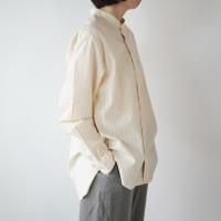 MANUAL ALPHABET (�ޥ˥奢�륢��ե��٥å�) | SUPIMA POPLIN WIDE BC SHIRTS (yellow stripe) | �ȥåץ�  ����Ĥξ��ʲ���