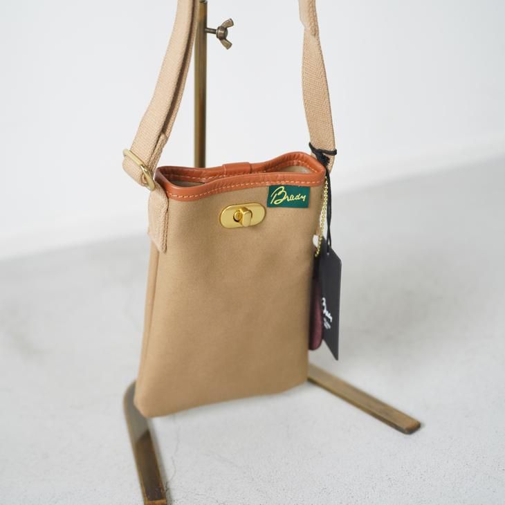 BRADY | LOWCA MINI (black/khaki) | ブレディ ショルダーバッグ