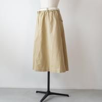 ORCIVAL | FWS BELTED SKIRT (beige) size 1 | Х ٥ƥåɥ 㥶 ١ ξʲ