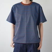soglia (���ꥢ) | Basque jerser border T (brown  blue / wine navy) | �ȥåץ� T����� ����ץ�  �ξ��ʲ���