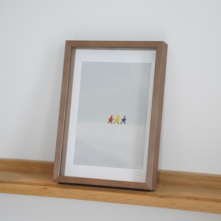 水彩風景画 木製フレーム付き 約21cm x 16cm Amazon.co.jp: 風景画 絵画 インテリア アートパネル 風水 絵