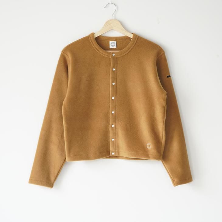 ORCIVAL | EFC CREW NECK CARDIGAN size 2 (camel/pink