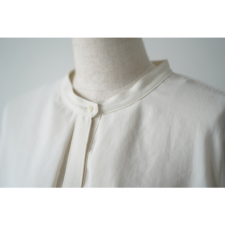 lelill ブラウス　定価25300円 lelill (レリル) | フラップギャザーブラウス (エクリュ) size