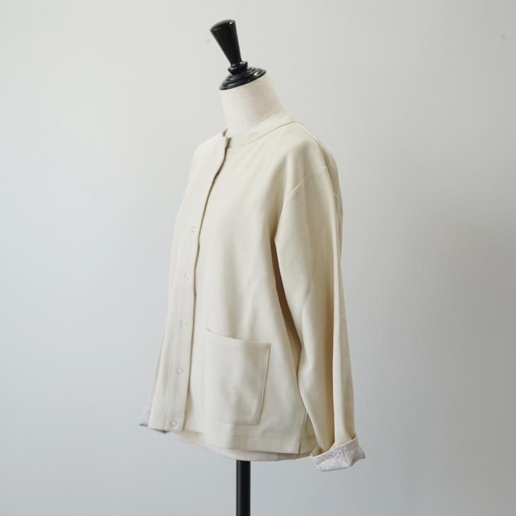 ❁ SOWBOWソウボウ リネン混カーディガン SOWBOW SOWBOW SHIRT F - CARDIGAN PANAMA / BLACK