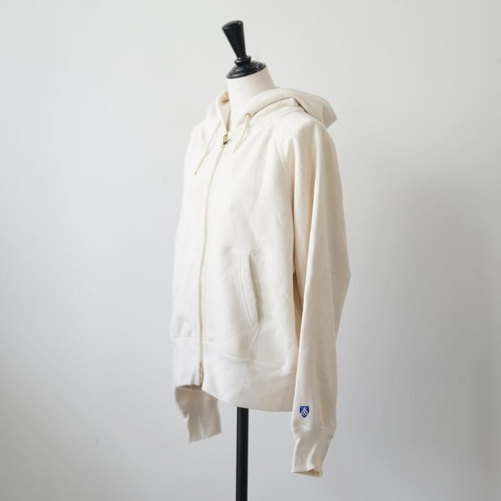 美品 オーシバル パーカー エクリュ 未使用 オーシバル 定番 長袖 プル