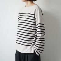 ORCIVAL | WIDE BODY BOAT NECK P.O. (black x flour/opposum x black) size 1 | Х ܡȥͥå ܡ Ĺµξʲ