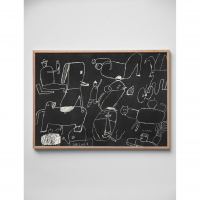 FINE LITTLE DAY | DOODLE DOO | アートプリント/ポスター (50x70cm) 北欧 インテリア デザイン リビング 波田佳子の商品画像