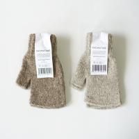 SHOWATABE | Recycled Wool Fingerless Gloves (beige / ecru) |   ե󥬡쥹 deckaξʲ