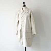 sasanqua by trees (󥫥Хĥ꡼) | Cotton polyester satin fieldcoat (ecru/black)  |  ξʲ