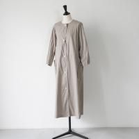 【タグ付き】　utilite ユティリテ　2wayコートワンピース　麻混　グレー utilite ユティリテ - HAFEN ハーフェン | 北欧・ヨーロッパの