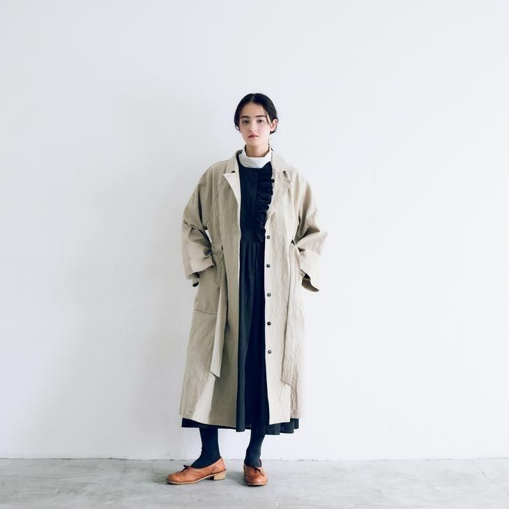 MAGALI　トレンチコート　ロングコート MAGALI | コットンリネン・アンティークキャンバス・トレンチ