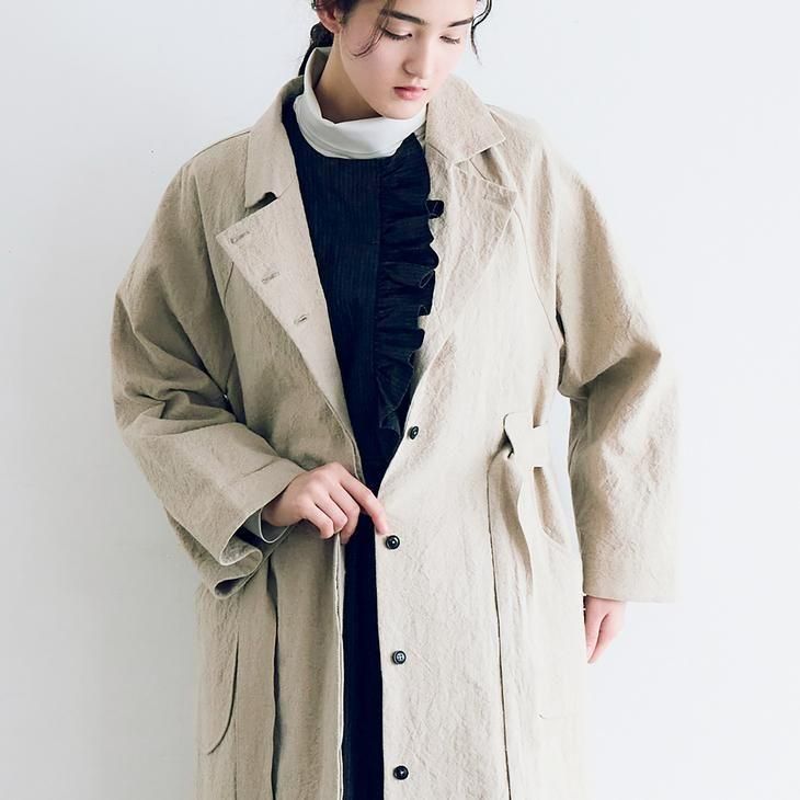 MAGALI マガリ　トレンチコート MAGALI | コットンリネン・アンティークキャンバス・トレンチ