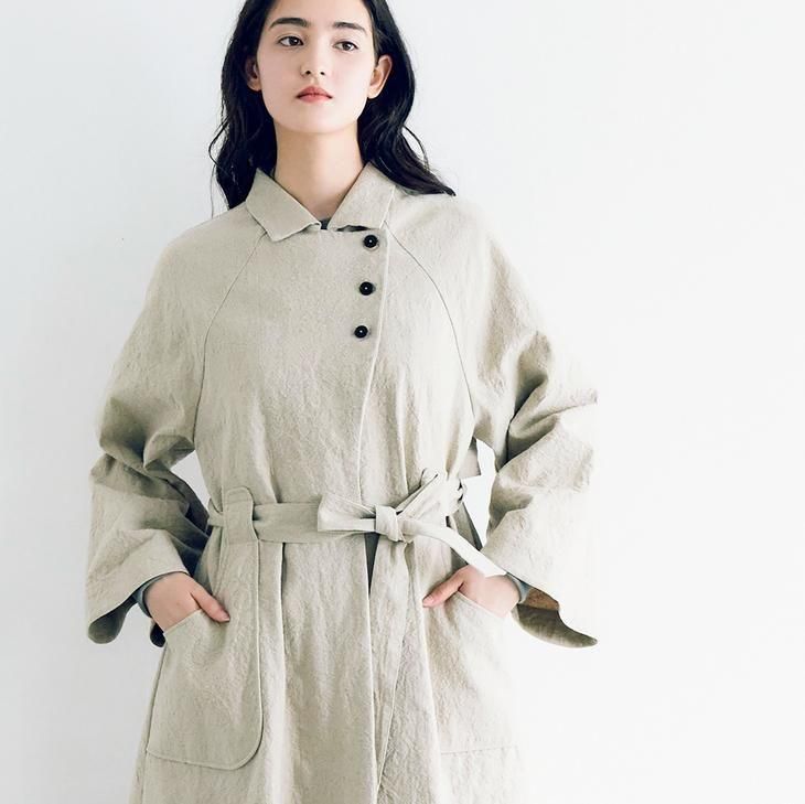MAGALI マガリ　トレンチコート MAGALI | コットンリネン・アンティークキャンバス・トレンチ