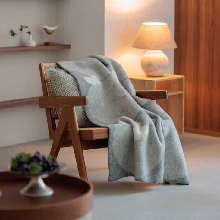 KLIPPAN × minä perhonen ウールハーフブランケット 楽天市場】KLIPPAN（クリッパン）ウールハーフブランケットミナ