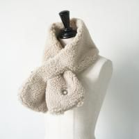 ORCIVAL | BFF BOA SCARF (beige) | Х ܥ ե꡼  ޥե顼١ξʲ