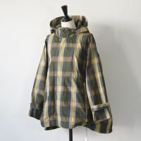 lelill (レリル) | THE HOOD COAT (ベージュ) size 38 | チェック柄 ベージュ グリーン イエローの商品画像