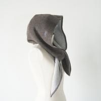 me. (ߡɥå) | wool cotton rib hoodie stool (brown) | աǥȡ ˥åȤξʲ