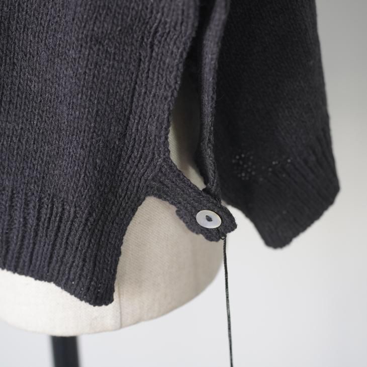 utilite (ユティリテ) | モックネックベスト (グレージュ/ブラウン