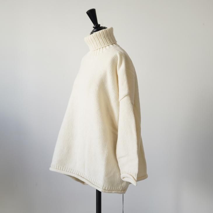 utilite (ユティリテ) | モックネックベスト (グレージュ