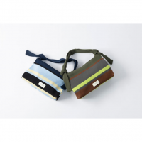 TRICOTE (トリコテ) | SHOULDER POUCH BAG (navy / khaki) | バッグ ショルダーバッグ ポーチの商品画像