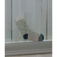 TRICOTE (トリコテ) | DIAMOND SHAPE FLUFFY SOCKS (beige) | 靴下 ソックスの商品画像