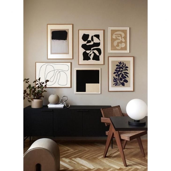 THE POSTER CLUB x BYCDESIGN STUDIO | Black Object 01 | 50x50cm アートポスター