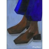 THE POSTER CLUB x  HANNA PETERSON | Boots and Blues | 30x40cm ȥݥ ̲ ǥξʲ