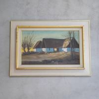 HJALMAR LINDBLOM (ヤルマール・リンドブロム) | Odegard | Oil painting 油絵 北欧 スウェーデン ミッドセンチュリー MDCの商品画像