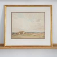 CHARLES E.W. PANNELL (㡼륺 E.W.ѥͥ) | Clouds in a Landscape | Watercolour ̲ ѹ ꥹ ߥåɥ꡼ξʲ