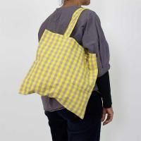 A WORLD OF CRAFT | RUTA tote bag (yellow/beige) | ȡȥХå ̲ ǥξʲ