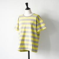 A WORLD OF CRAFT | short sleeve T-shirt (lime/grey) size M | �ܡ�����T����� Ⱦµ �̲� ���������ǥ�ξ��ʲ���