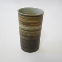 Hoganas Sweden (by Andersson & Johansson) | Vintage flower vase (green/brown) | ̲ơ  ǥξʲ
