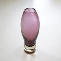 Riihimaen Lasi (by Aimo Okkolin) | Nimipaiva vase (smoky purple) | ̲ơ 饹 ꡼ҥޥ饷 ե ξʲ