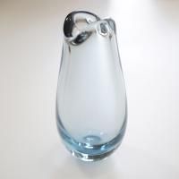 Holmegaard (by Per Lutken) | 1950's Torskemund glass vase (light blue) | ̲ơ 饹 ǥޡ ۥ६ɤξʲ