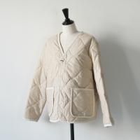 MANON (ޥΥ) | WOOL QUILT CARDIGAN JKT (natural) one size | 륭ȥǥ󥸥㥱å 25AWξʲ